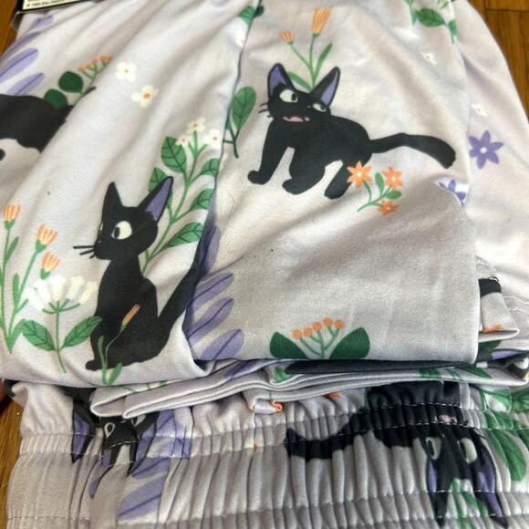 Hot Topic Kiki's Delivery Service Unisex Sleep Pants Size Large 36-38 Purple NWT - Picture 6 of 6